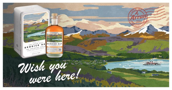 The Arran Brodick Bay banner