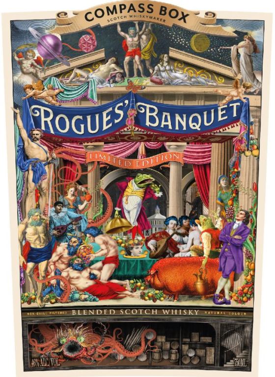 CB Rogues Banquet front label