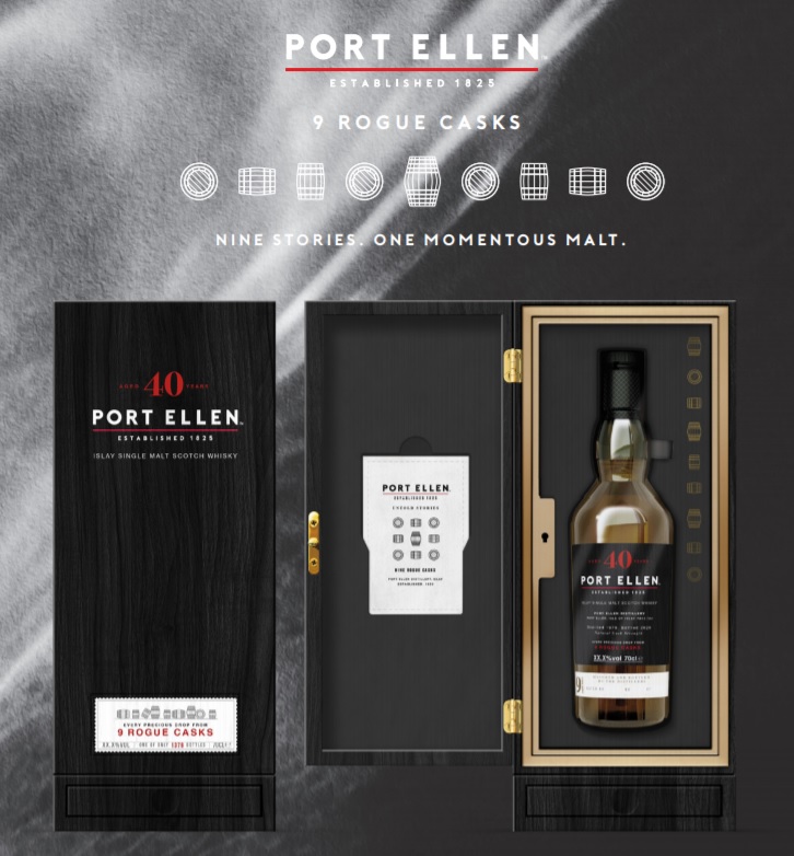 Port Ellen 9 Rogue Casks
